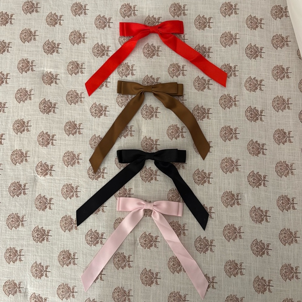 Cute hair bow clips